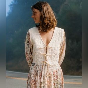 Christy Dawn The Teresita Dress Daisy Patchwork Size Small